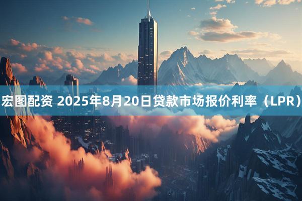 宏图配资 2025年8月20日贷款市场报价利率（LPR）